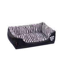 Zebra Stripes Rectangular Pet Nest