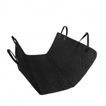 Black Oxford Cloth Pet Non-slip Car Rear Seat Cushion