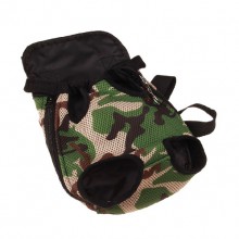 Green Camouflage Pet Chest Bag Backpack