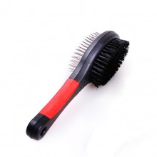 Plastic Handle Pets Black Beauty Massage Brush