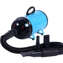 Blue High-Power Mute Dog Hair Blowing Large Pet Water Dispenser