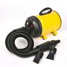 Yellow High-Power Mute Dog Hair Blowing Large Pet Water Dispenser