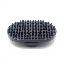 Black Rubber Bath Brush Dog Bath Brush Pet Massage Brush