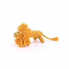 Yellow Little Lion Cotton Rope Pet Dog Molars Toys