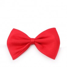 Solid Red Pet Bow Tie