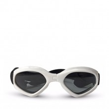 Pet White Heart-shaped Sunglasses