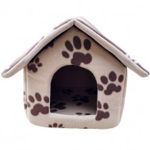 Pet Brown Dog Claws Little House