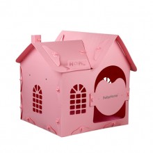 Pink Detachable Pet Cute Little House(No Mat)