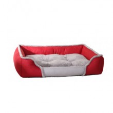 Cotton Spell Color Red Square Warm Pet Nest