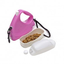 Pink Multi-Function Retractable Pet Traction Rope