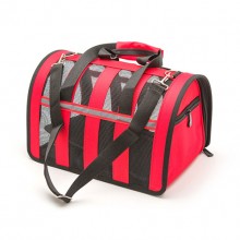 Red Portable Adjustable Breathable Small Pet Tote