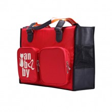 Red Soft Storage Portable Travel Pet Handbag