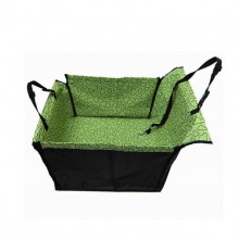 Bear Green Foldable Waterproof Go Out Single Car Mat Car Pet Pad