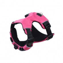 Pink Big Dog Double Pull Law Adjustable Pet Chest Straps