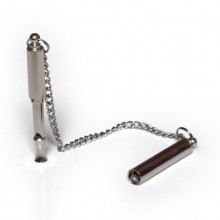 Stainless Steel Ultrasonic Dog Flute Have Mouth Sets With Chain 